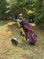 Junior Golfset mit Bag, Trolley und Handschuh