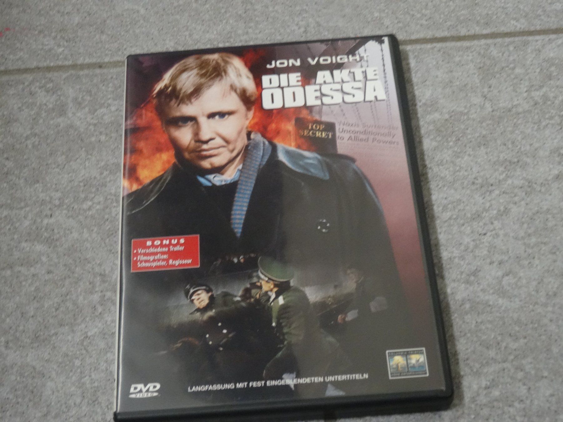 Tutti i DVDs: DVD: Die Akte Odessa mit Jon Voight – Usato da Olten venduto da Disc-Verkauf