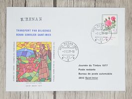CL09 Enveloppe + Timbre Suisse 1977