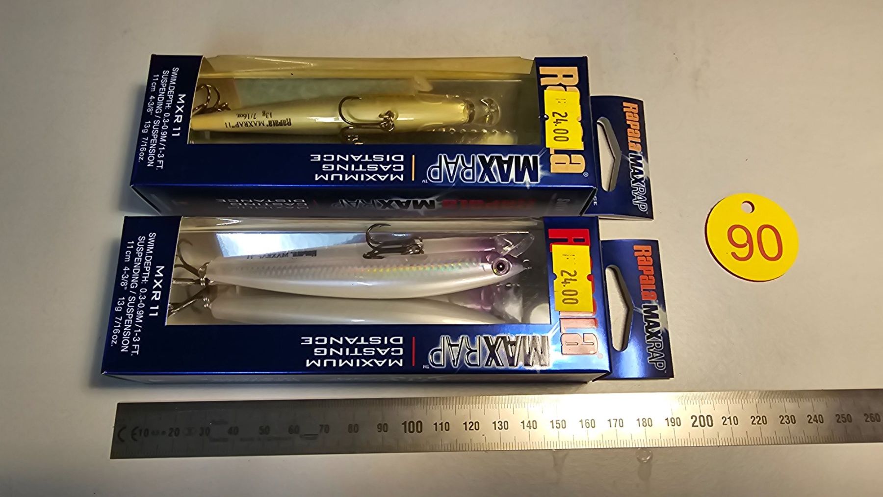Rapala Esche: 2 Rapala Maxrap Köder, neu & OVP, Top Zustand, Max Casting – Nuovo e nell'imballaggio originale da Abtwil SG venduto da Fischerei_Artikel 1