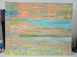 Originalegemälde auf Leinwand 100x80cm,  Unikat!!!