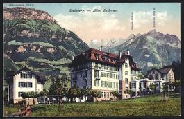 Seelisberg, Hotel Bellevue mit Frohnalps