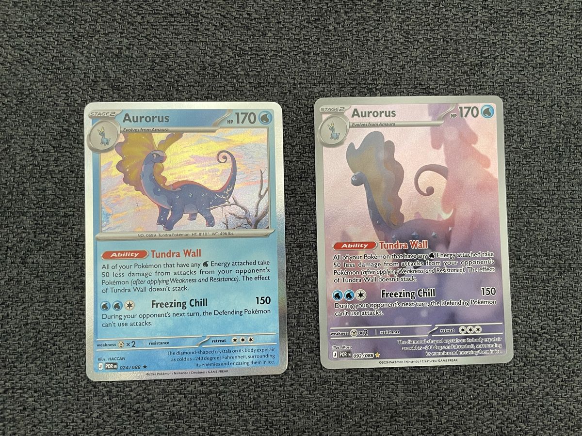 Pokémon Carte collezionabili: 2x Aurorus HOLO Pokemon – Nuovo (secondo la descrizione) da Hitzkirch venduto da cazin4