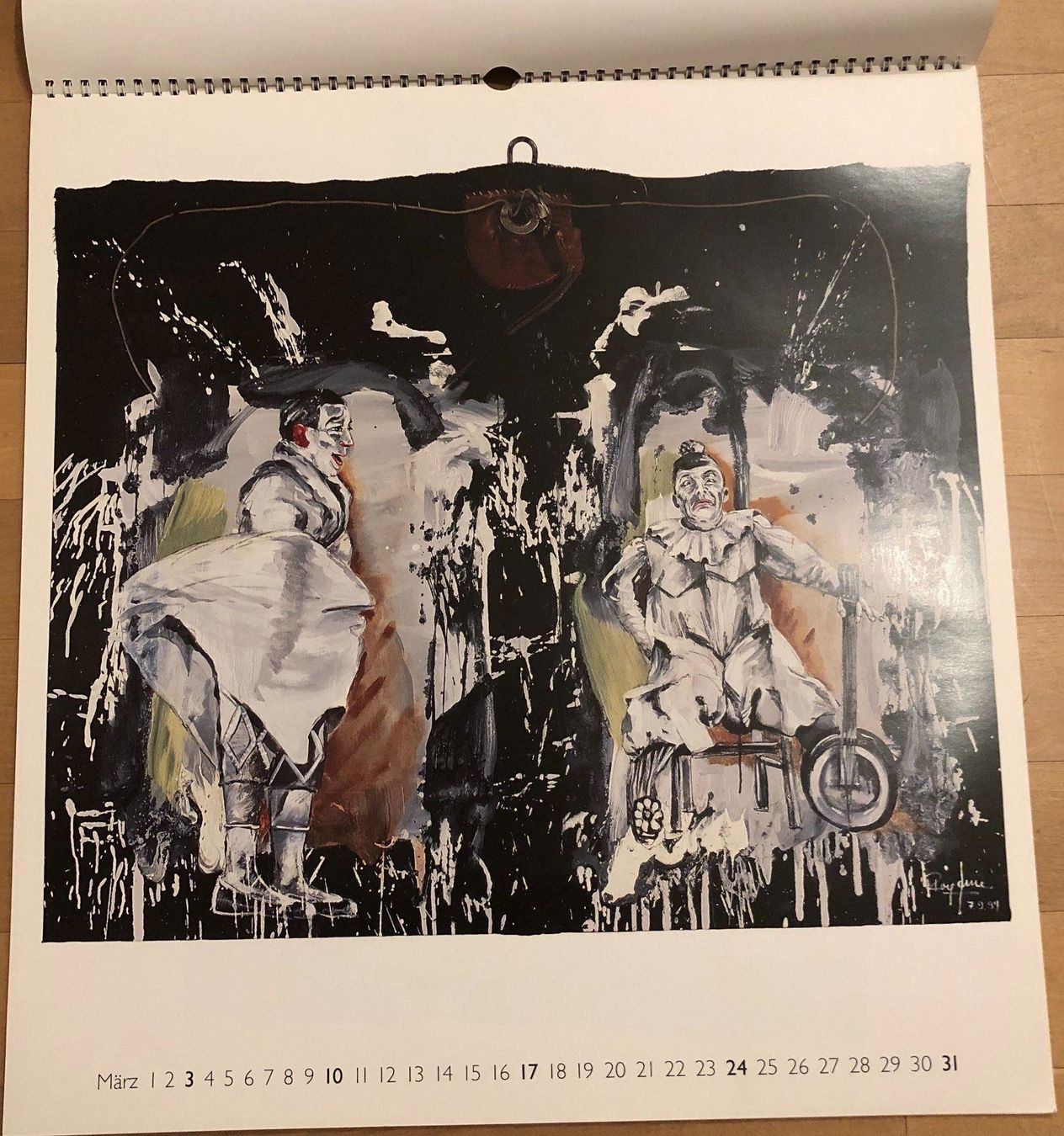 Kalender: Kunstkalender – Gebraucht aus Ramlinsburg von Ruebli.X.Beet 1