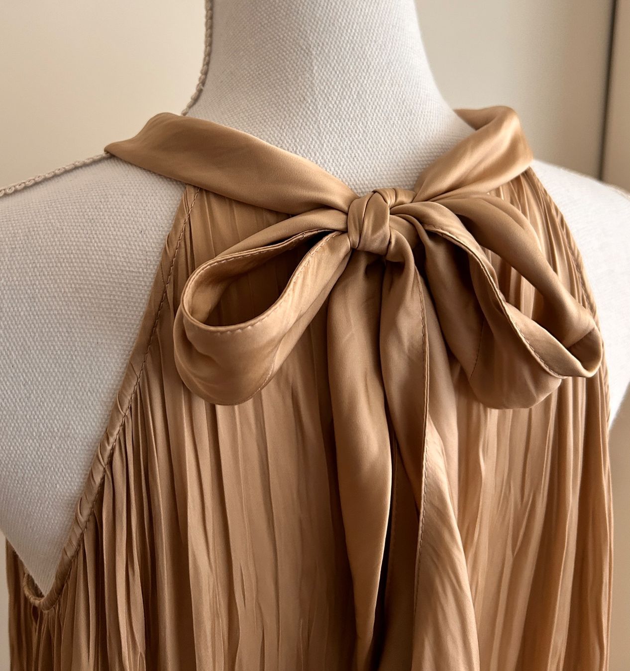 Strenesse Vestiti: Plisseekleid von STRENESSE, beige, Grösse 36 – Usato da Kreuzlingen venduto da peetzii 6