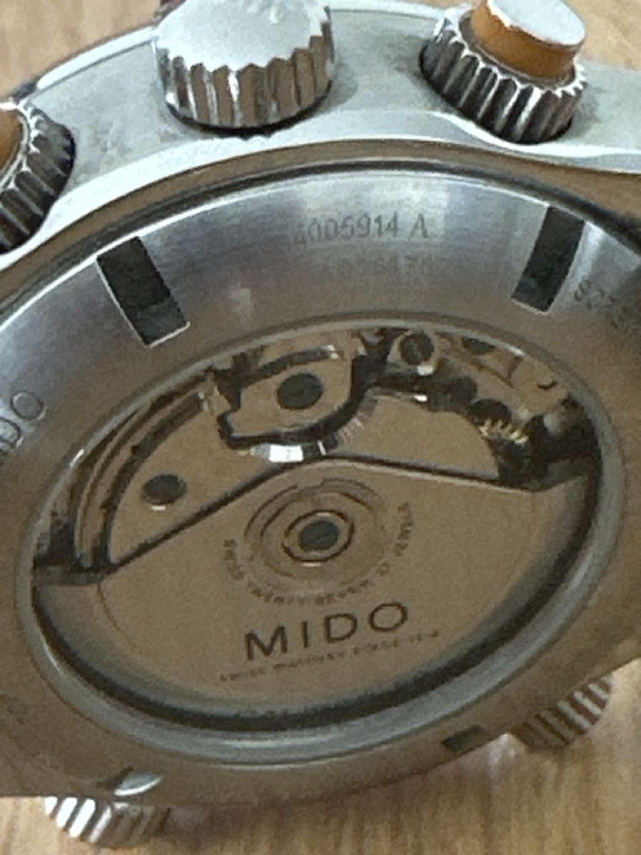 Mido Orologi: Mido Multifort Chronograph M005.914.11.060.00 – Usato da Biel/Bienne venduto da Vintgare 3