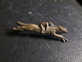Abzeichen Spring Pferd Plakette Pin Brosche