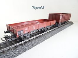 Märklin H0 2 offene Güterwagen