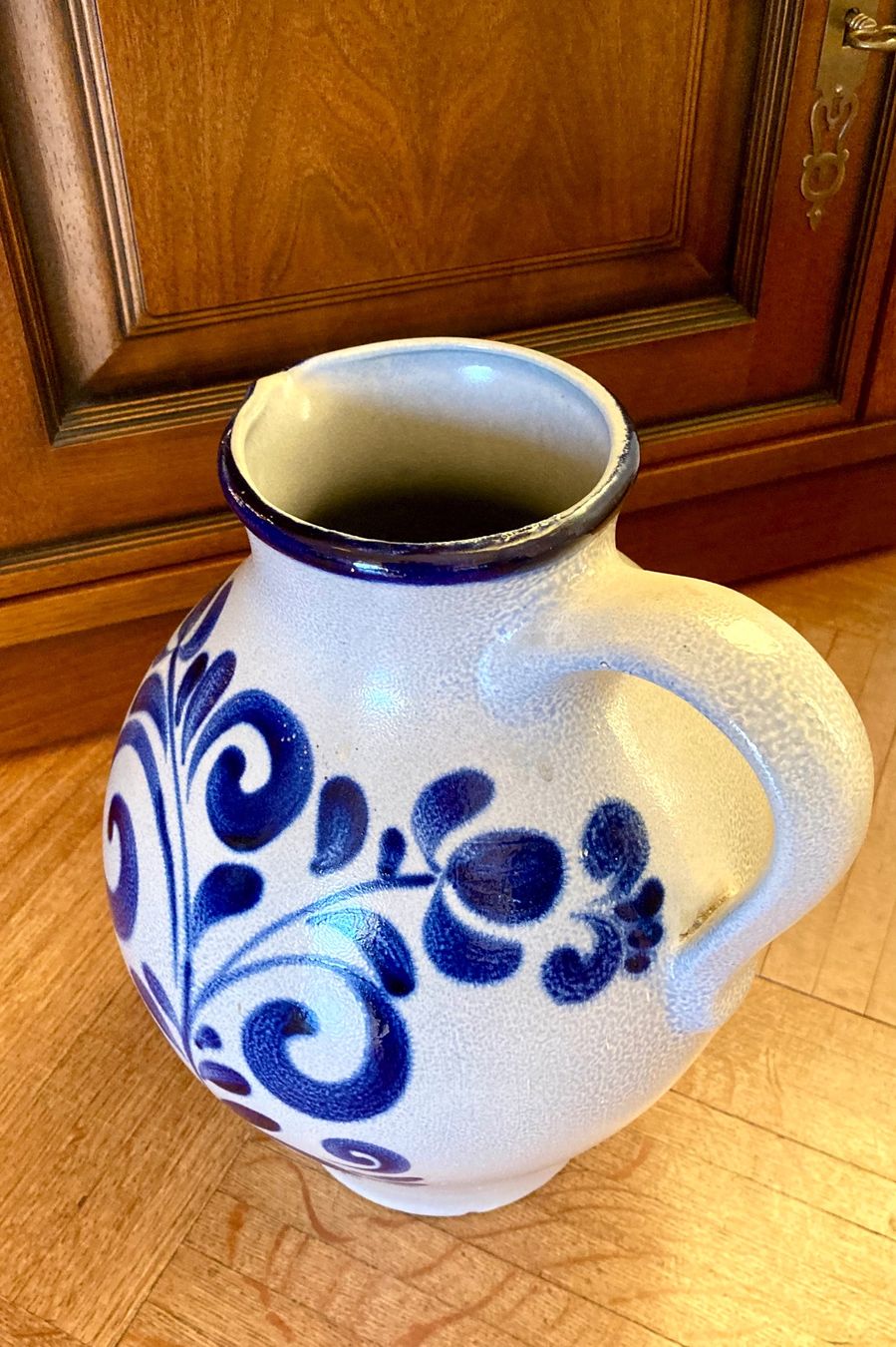 Vasen & Gefässe: Steingut Bodenvase – Neu (gemäss Beschreibung) aus Zug von HLECH 2