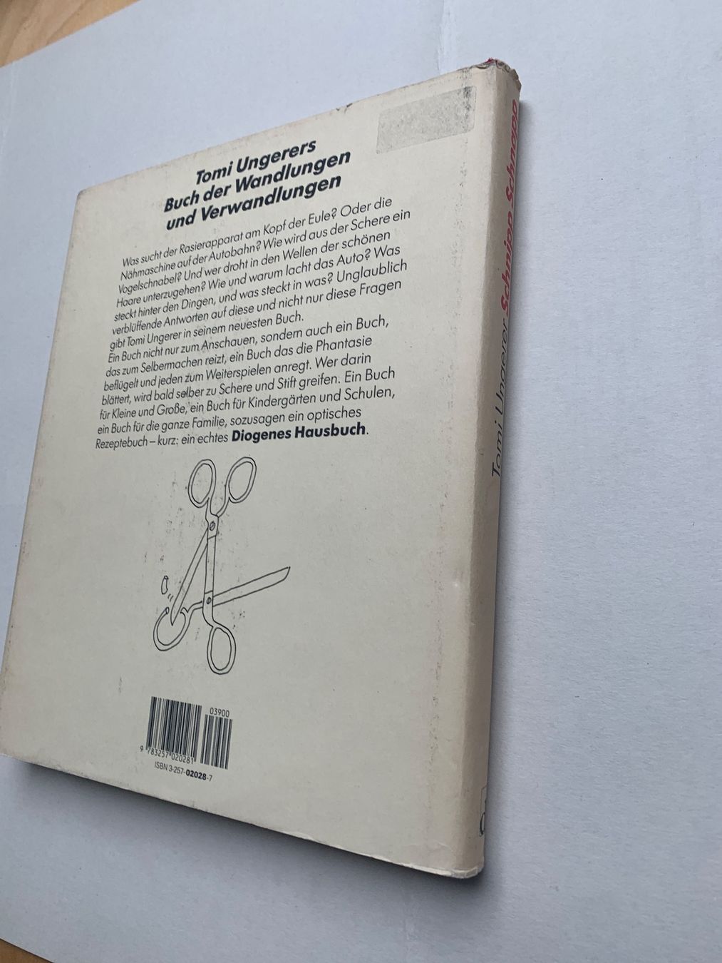 Libri: Tomi Ungerer : Schnipp Schnapp oder Was ist Was? – Usato da Biel-Bienne venduto da hachrig 3