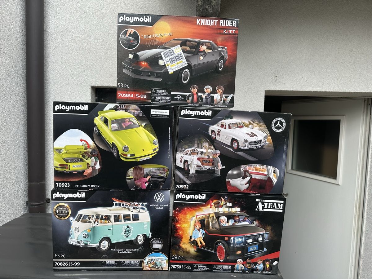 Playmobil Spielzeuge: 6 MODELLI PLAYMOBIL NUOVI IMBALLATI – Neu und originalverpackt aus Gordola von Topino02