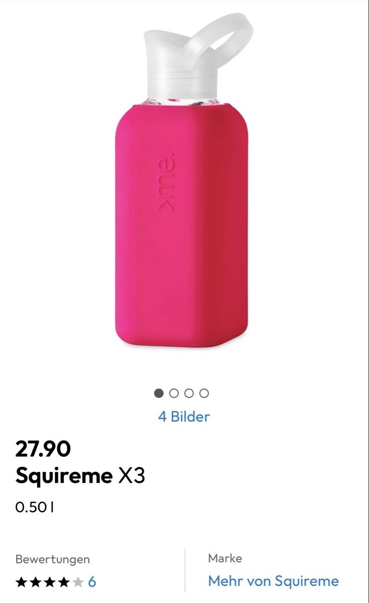 Borracce & Thermos: Neue Trinkflasche Squizireme X3 – Nuovo (secondo la descrizione) da Basel venduto da shirley_gold