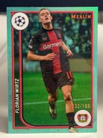 2023-24 Topps Merlin Uefa UCC - Florian Wirtz /199 Aqua