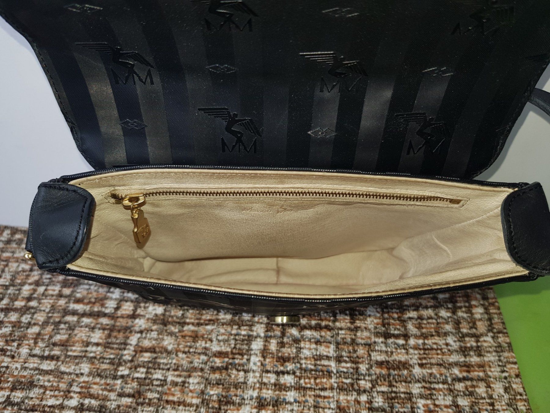 Maison Mollerus Taschen für Damen: Maison Mollerus Handtasche schwarz – Gebraucht aus Basel von Birs868 6