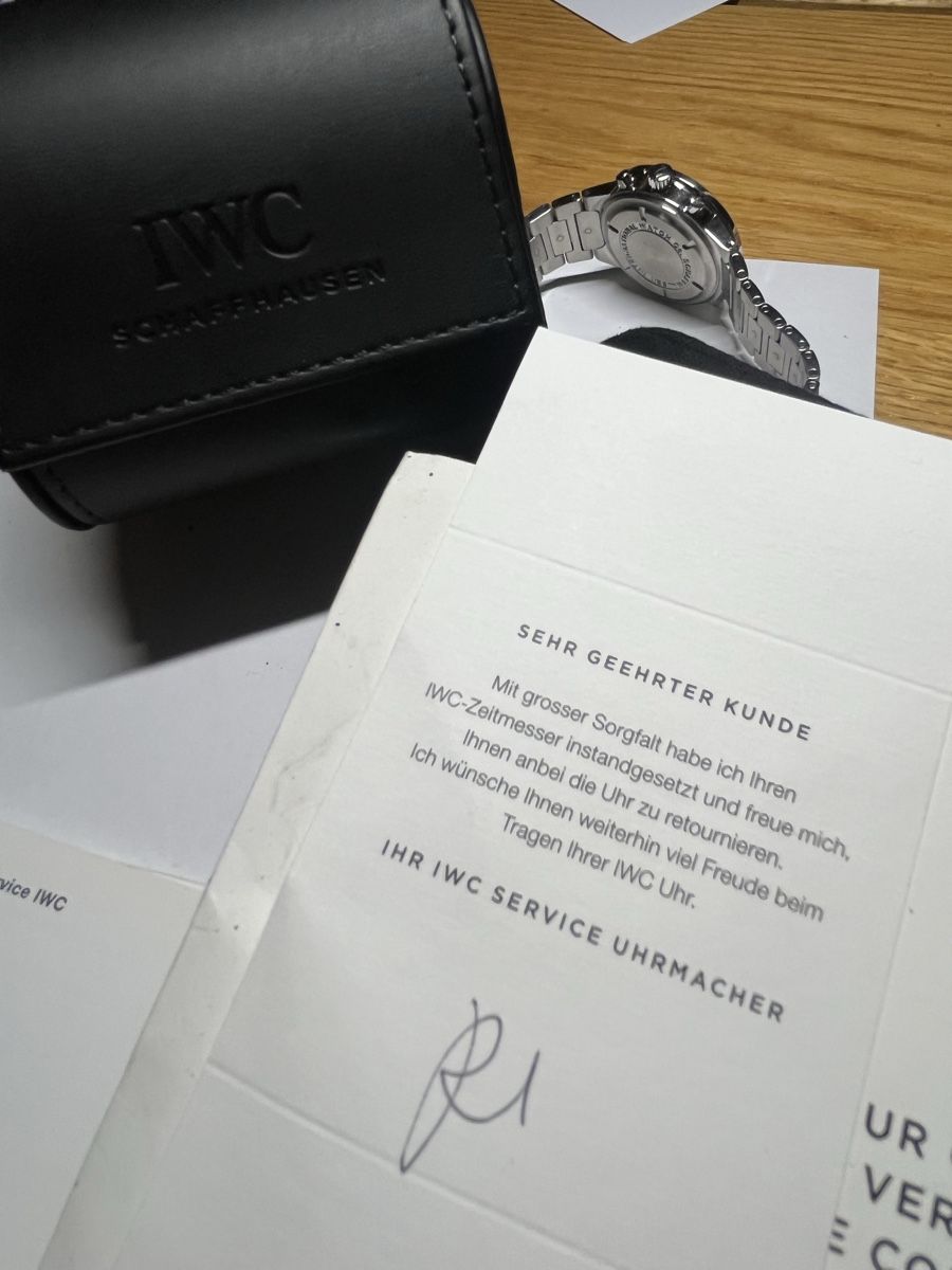 IWC Orologi: IWC GST Chronograph Ref. IW3727 Full Set! – Usato da Flaach venduto da Auto6011 8