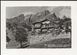 AK ca.1950 Hotel Pension Tödi-Blick Braunwald GL