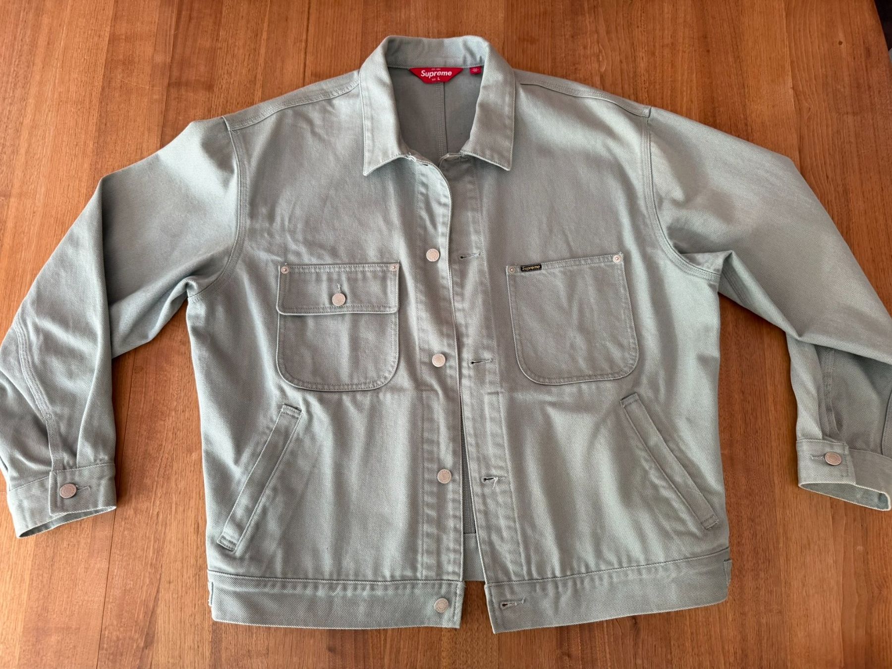Supreme Vestes: Supreme Denim Jacket Grösse L – D'occasion à Schaffhausen par Mauzzel