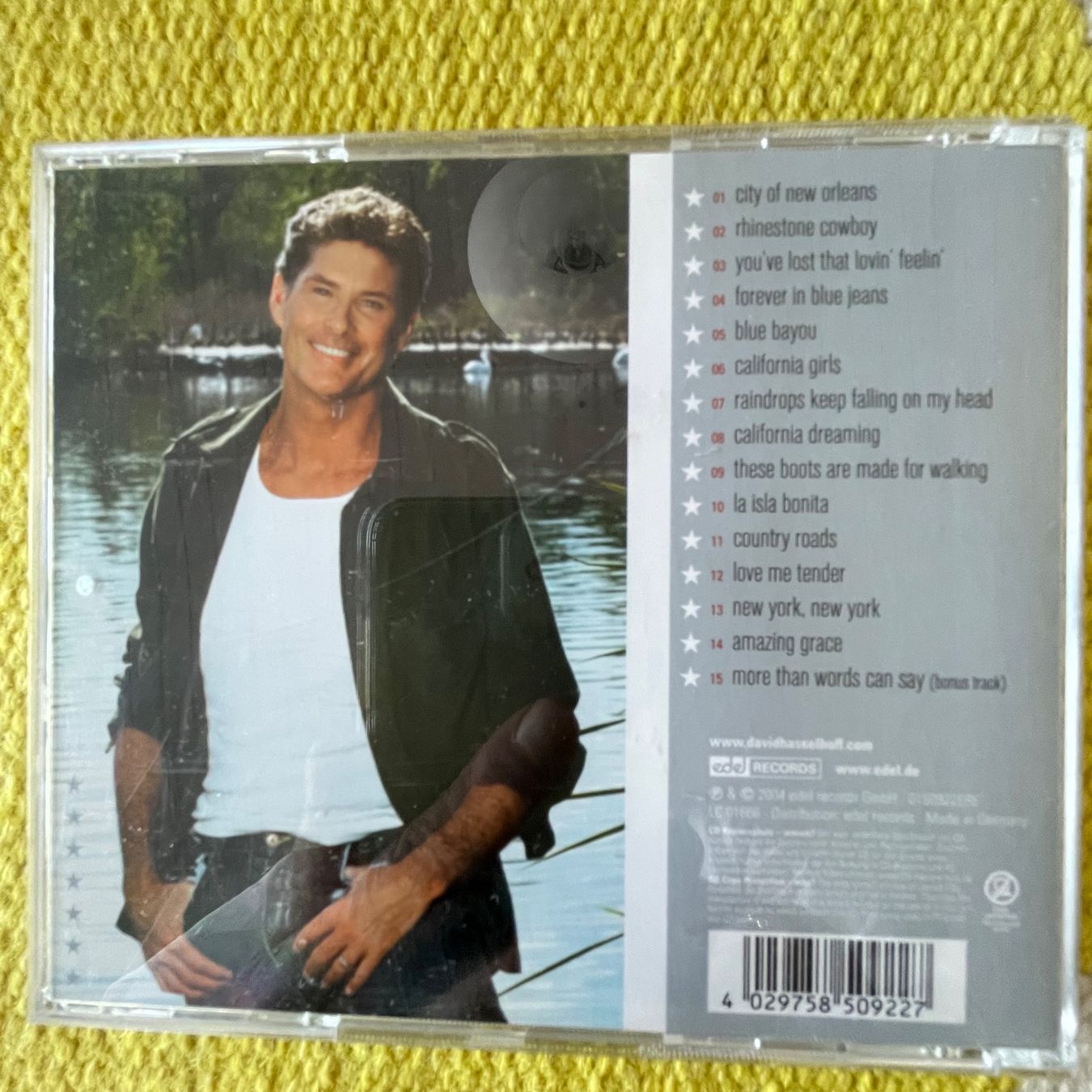 CD: DAVID HASSELHOFF-SINGS AMERICA – Usato da Rorschacherberg venduto da CD-Roli 1