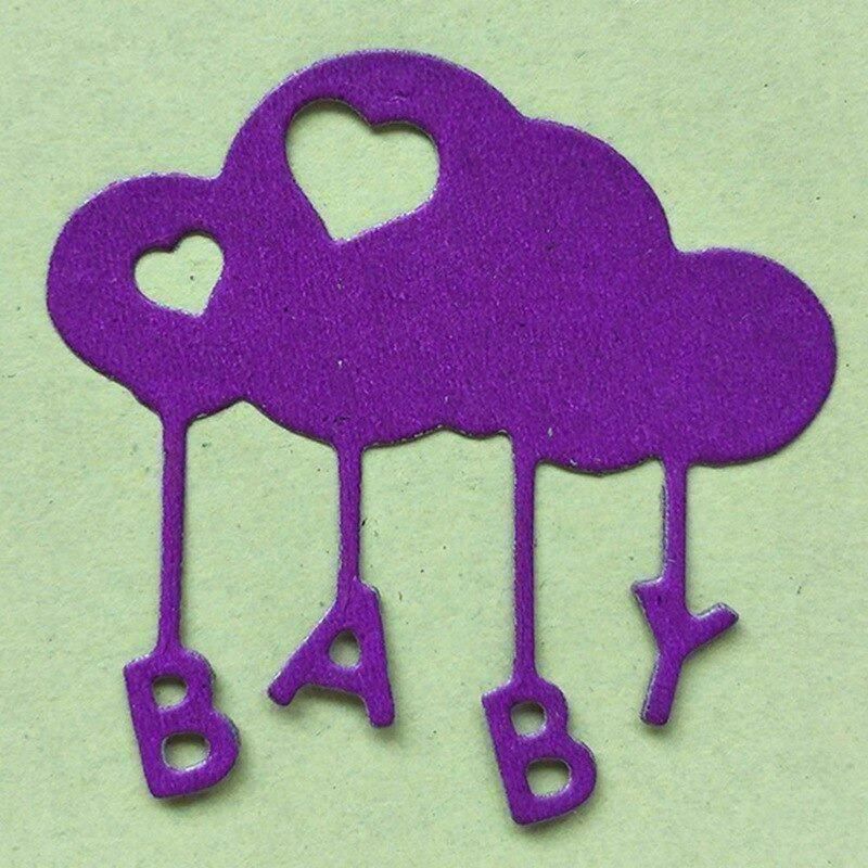 Schablonen: BABY WOLKE STANZSCHABLONE – Neu und originalverpackt aus Affoltern am Albis von scrapbooking