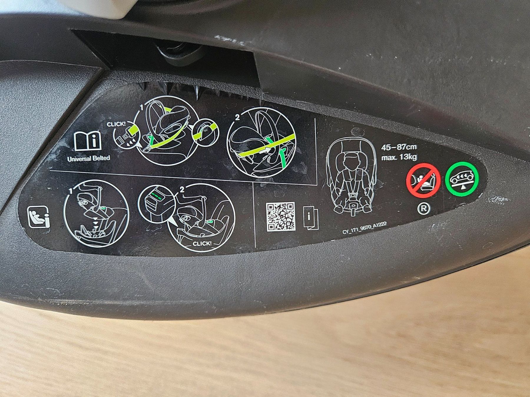Seggiolini per auto: Babyschale Cybex Cloud T / Unfallfrei – Usato da Cham venduto da gr80 4