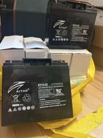 12v 22Ah C20 Batterien Ritar 4 Stück , Lead-Acid,AGM