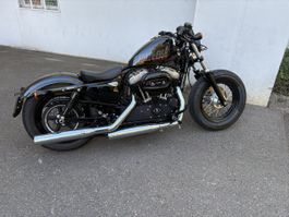 Harley-Davidson Forty-Eight schwarz 18.600km Zustand gut ABS