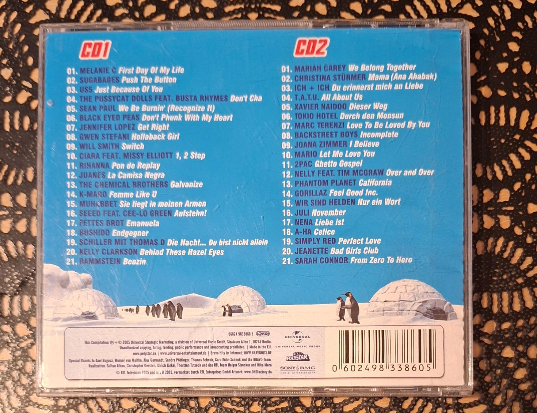 CD: Bravo Hits - The Hits 2005, 2CD Hit Compilation Sampler 2005 – Usato da Amriswil venduto da Celini3 1