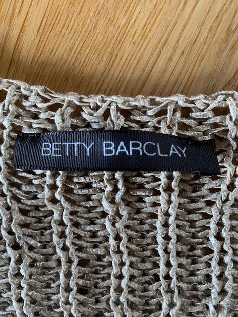 Betty Barclay Pullover & Sweatshirts: Strickpullover Betty Barclay beige grob gestrickt gebraucht – Gebraucht aus Ergisch von July64 2