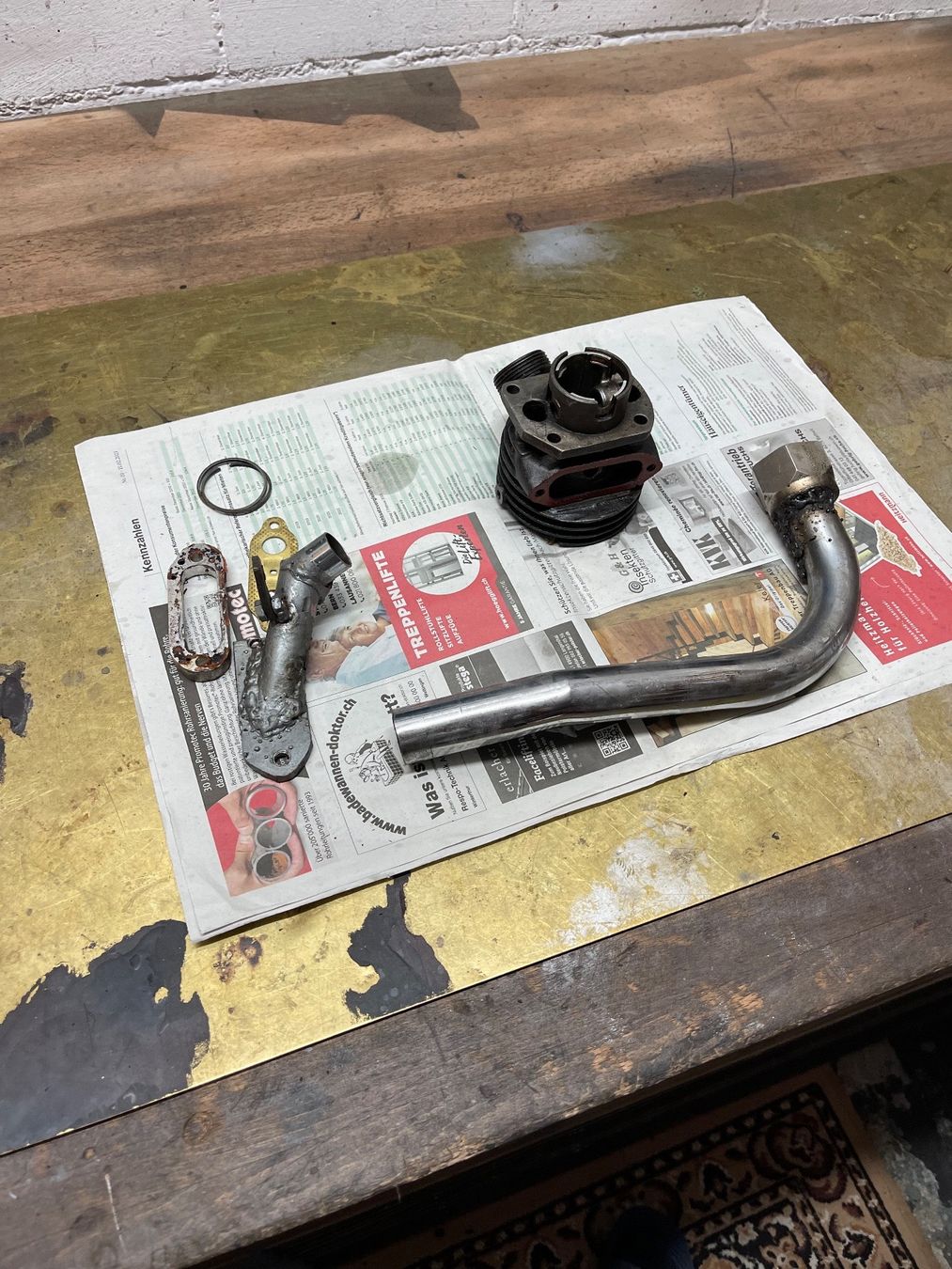 Ciclomotori: Sachs 503 Zylinder Satz – Usato da Dübendorf venduto da Sachs621