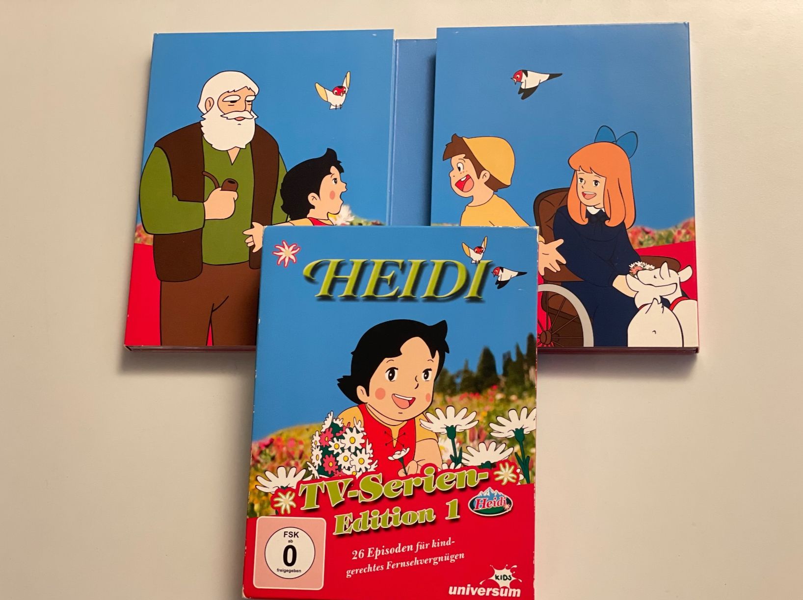 Tutti i DVDs: Heidi 1-26 komplett – Usato da Muri b. Bern venduto da AdidasCollector 1