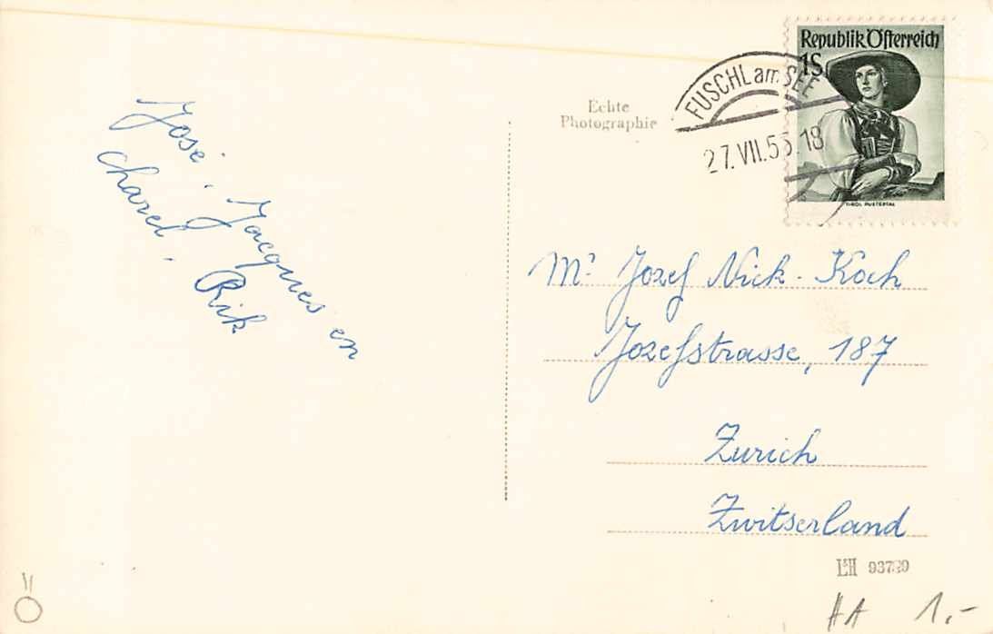 Cartes postales: 3 uralte Ansichtskarten SALZBURGER LAND – D'occasion à Lufingen par TopAnsichtskarten 5
