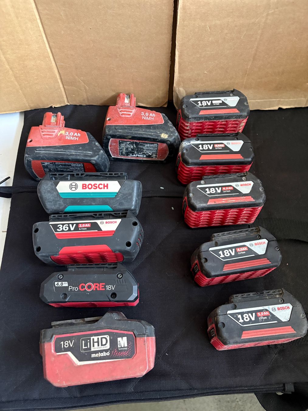 Bosch Accus & piles: 11x Verscheiden Batterie – Défectueux à Lausen par sen_jm7c 2