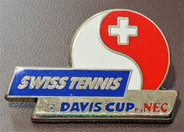 P925 - Pin Swiss Tennis Davis Cup by NEC