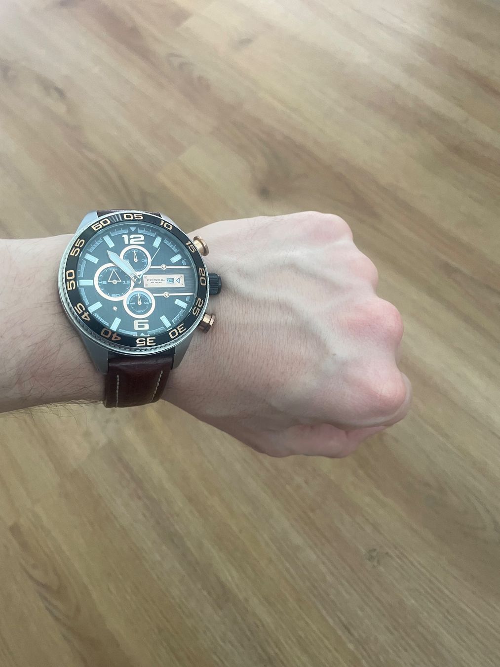 Fossil Uhren: Fossil CH-2559 Chronograph Ab Sevice! – Gebraucht aus Baar von dieUhrenwerkstatt