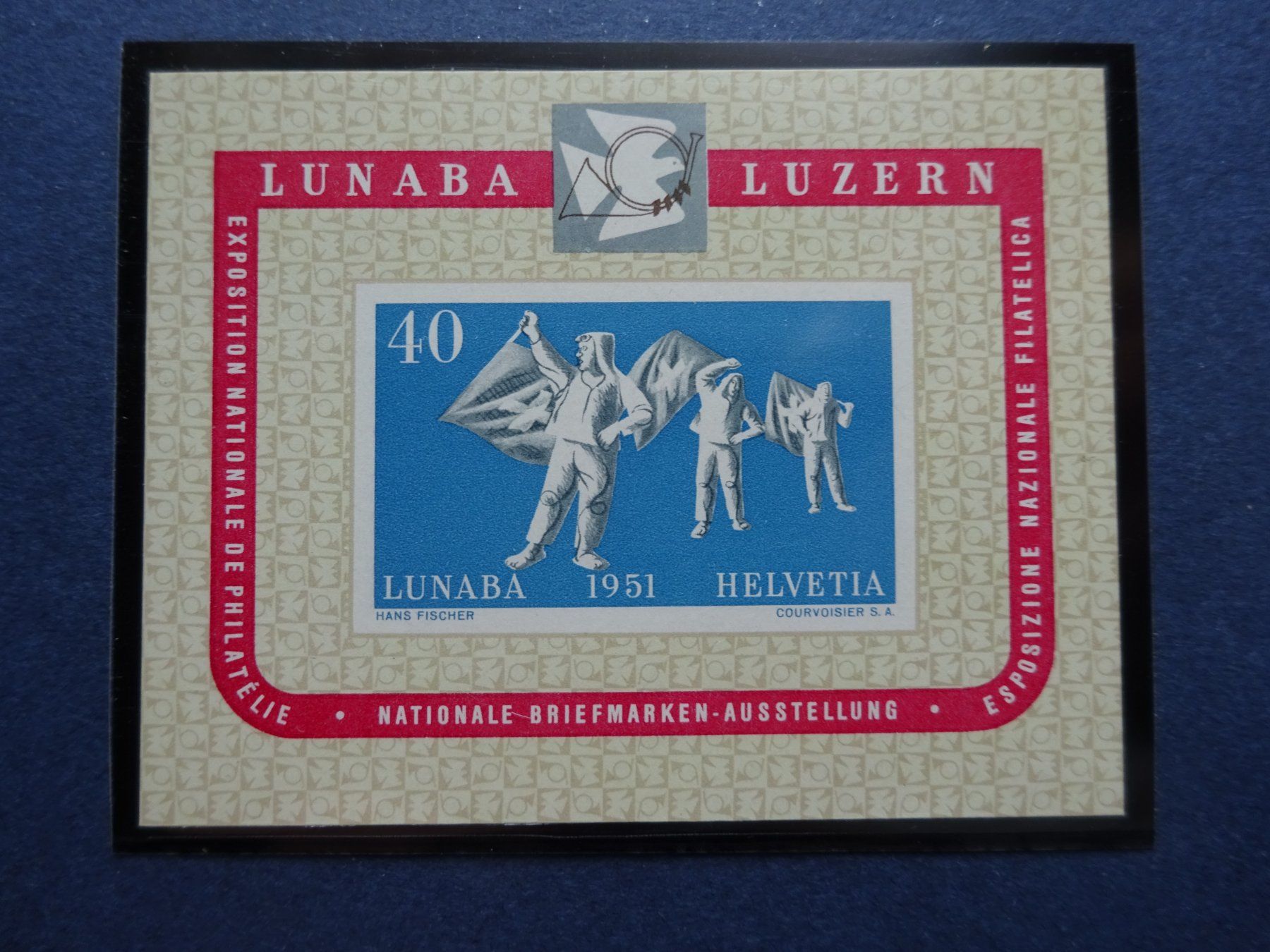 Alle Briefmarken: 1951 LUNABLOCK sauber Postfrisch** – Gebraucht aus Appenzell-Steinegg von adi1975 2