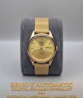 Seiko 5 Automatic Goldton –Kaliber 7S26 Japan Made 🇯🇵