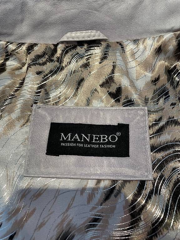 Manebo Giacche: Exklusive Lederjacke von MANEBO – Nuovo (secondo la descrizione) da Sissach venduto da est29 1