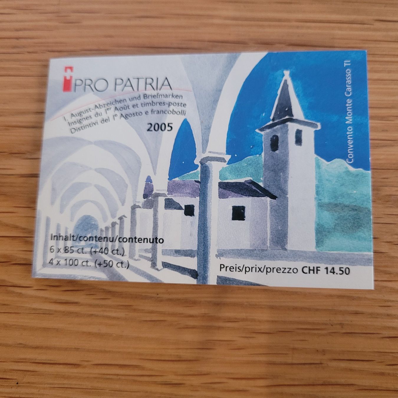 Tous les timbres: Markenheftchen Carnet De Timbre Pro Patria 2005 – D'occasion à Biel/Bienne par Destockweb