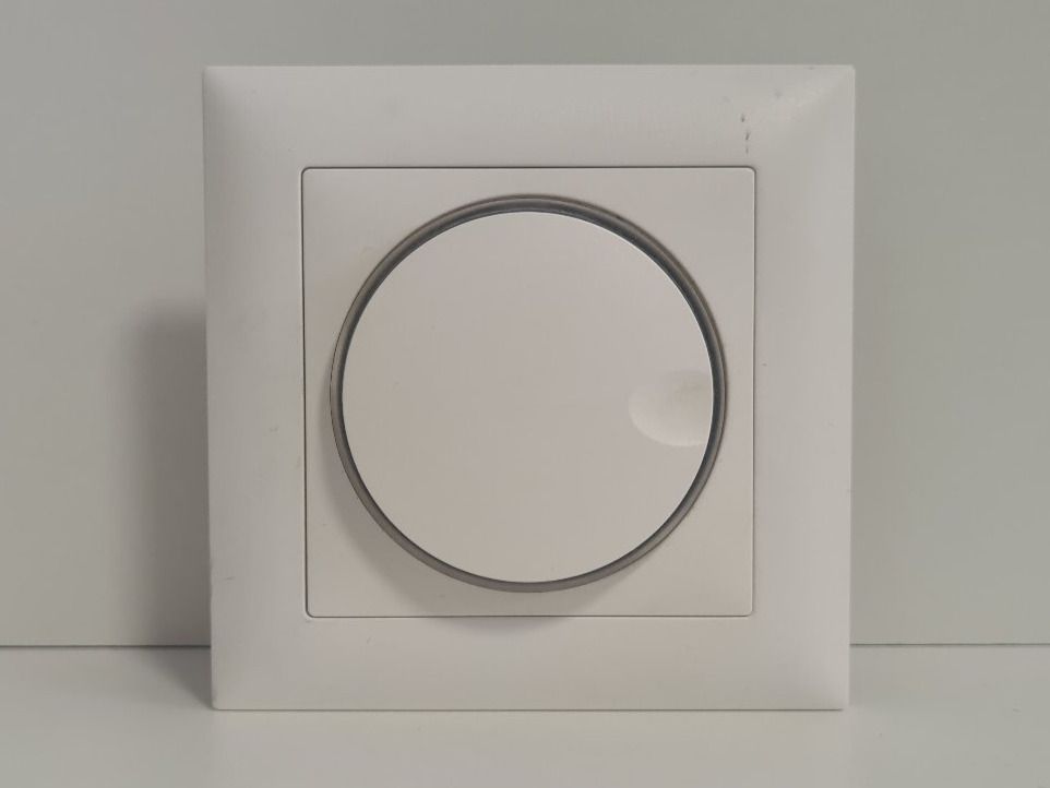 BSEED Dimschakelaar voor dimmer ledverlichting Grijs,1 Voudig 1 Weg