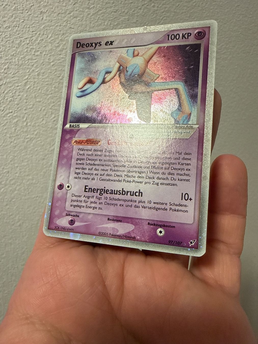 Cartoline: Pokemon Deoxys EX – Usato da Frauenfeld venduto da Poke_Toniii 2
