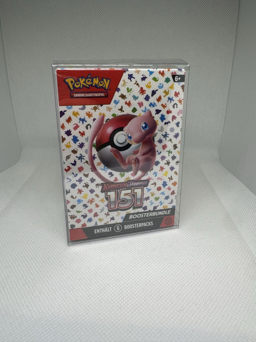 Pokémon Sammelbilder & Trading cards: 151 Booster Bundle DE inkl PET-Hülle – Neu und originalverpackt aus Thal von SidKu1