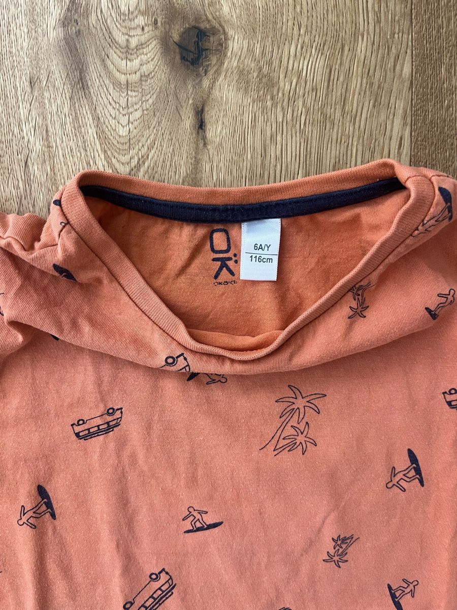 Okaidi Camicie, T-shirt & Polo: Kinder Okaïdi Tshirt, Gr. 116 – Usato da Interlaken venduto da fbnscl 2