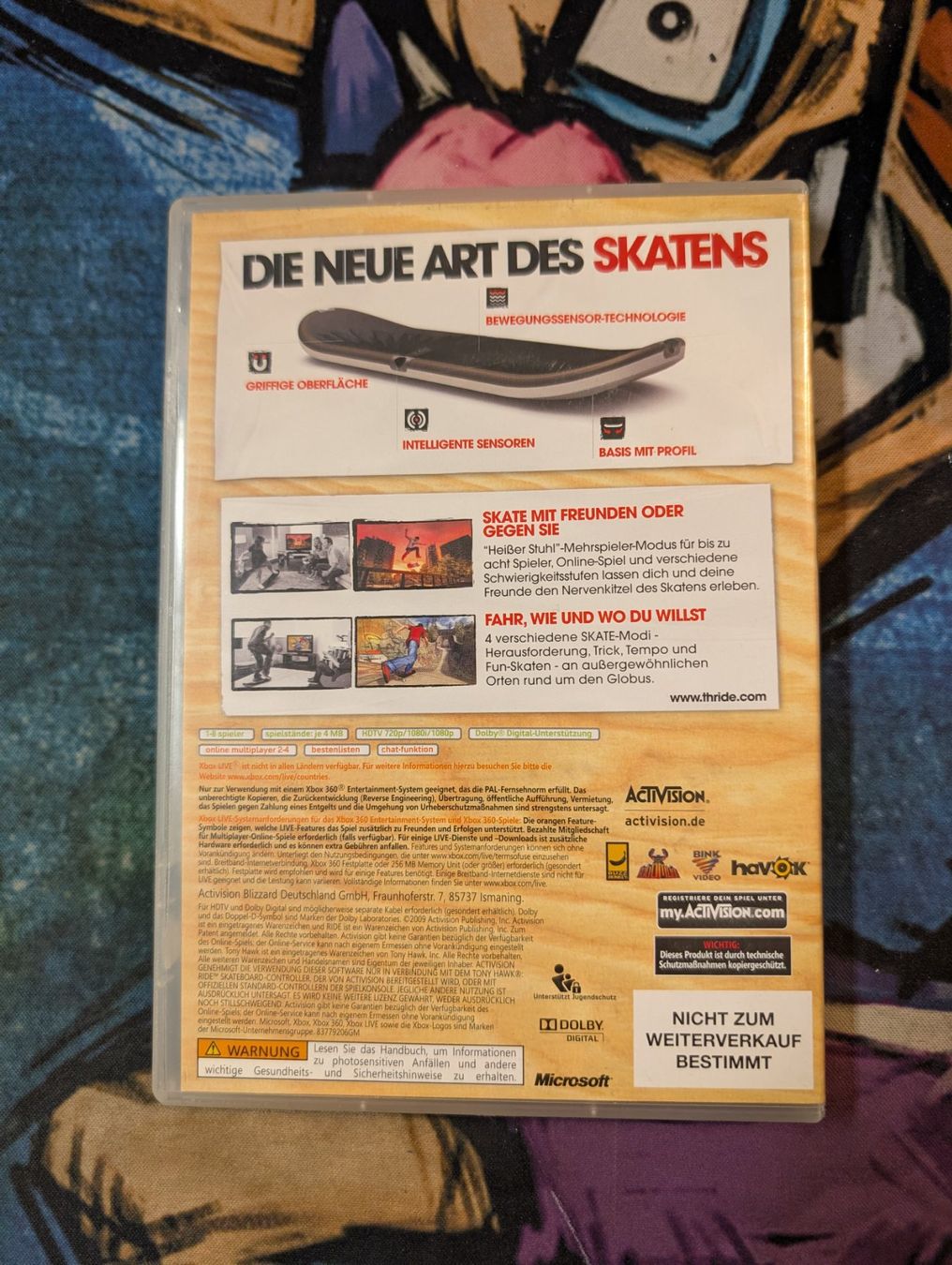 Giochi: Tony hawk ride Microsoft Xbox 360 – Usato da Giubiasco venduto da Ticinerd 1