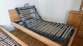 Bett mit Bico Swing-Flex Lattenrost