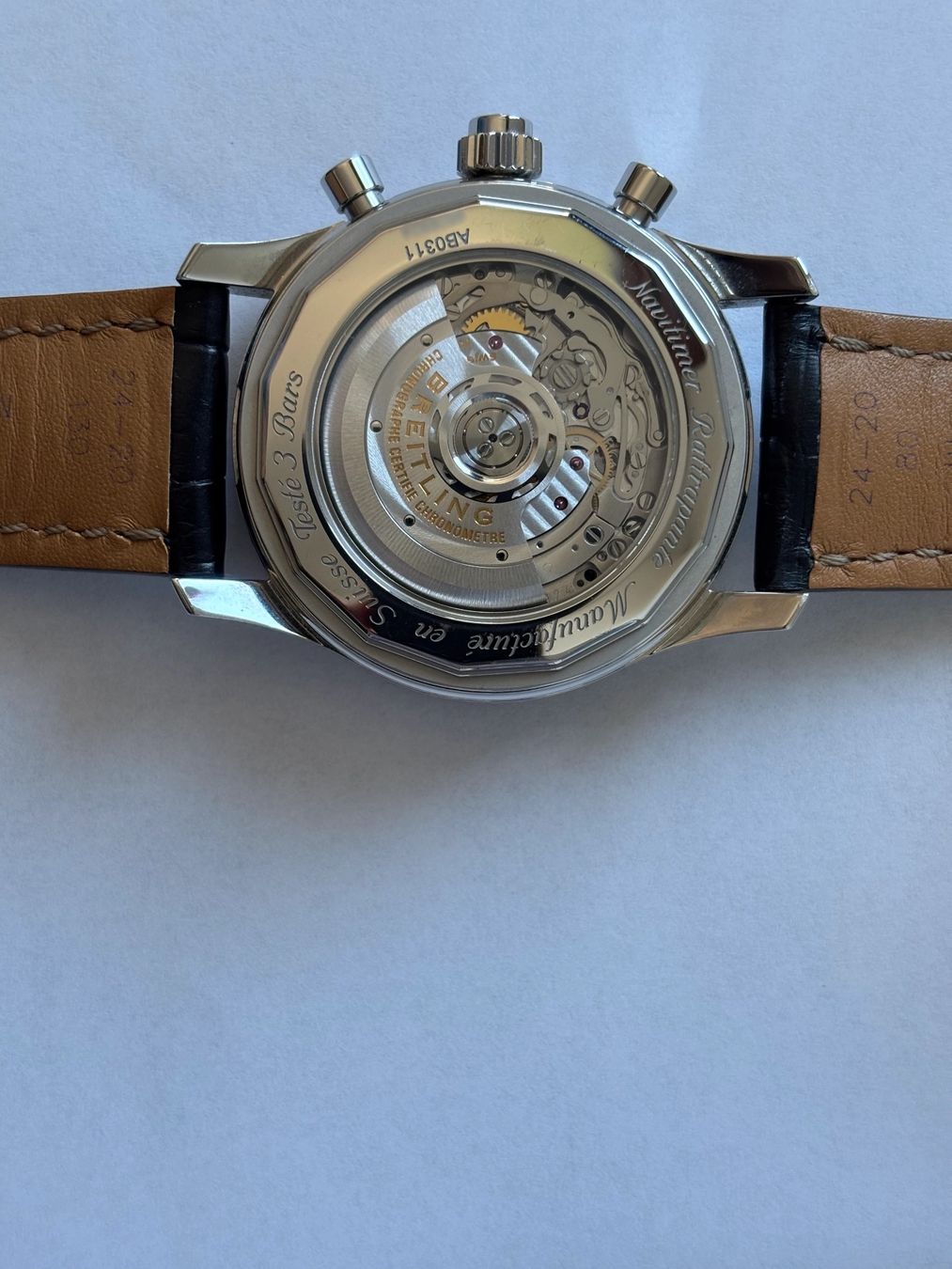Breitling Uhren: Montre Breitling Navitimer B03 Rattrapante 45 – Gebraucht aus Delémont von ben_w77l 7