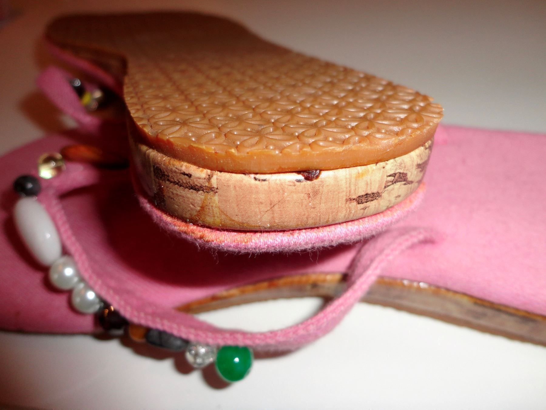 Scarpe da donna: Aktion/ Flip-Flop mit Edel-und Kunststeinen – Nuovo (secondo la descrizione) da Biberist venduto da tl-schmuck 2