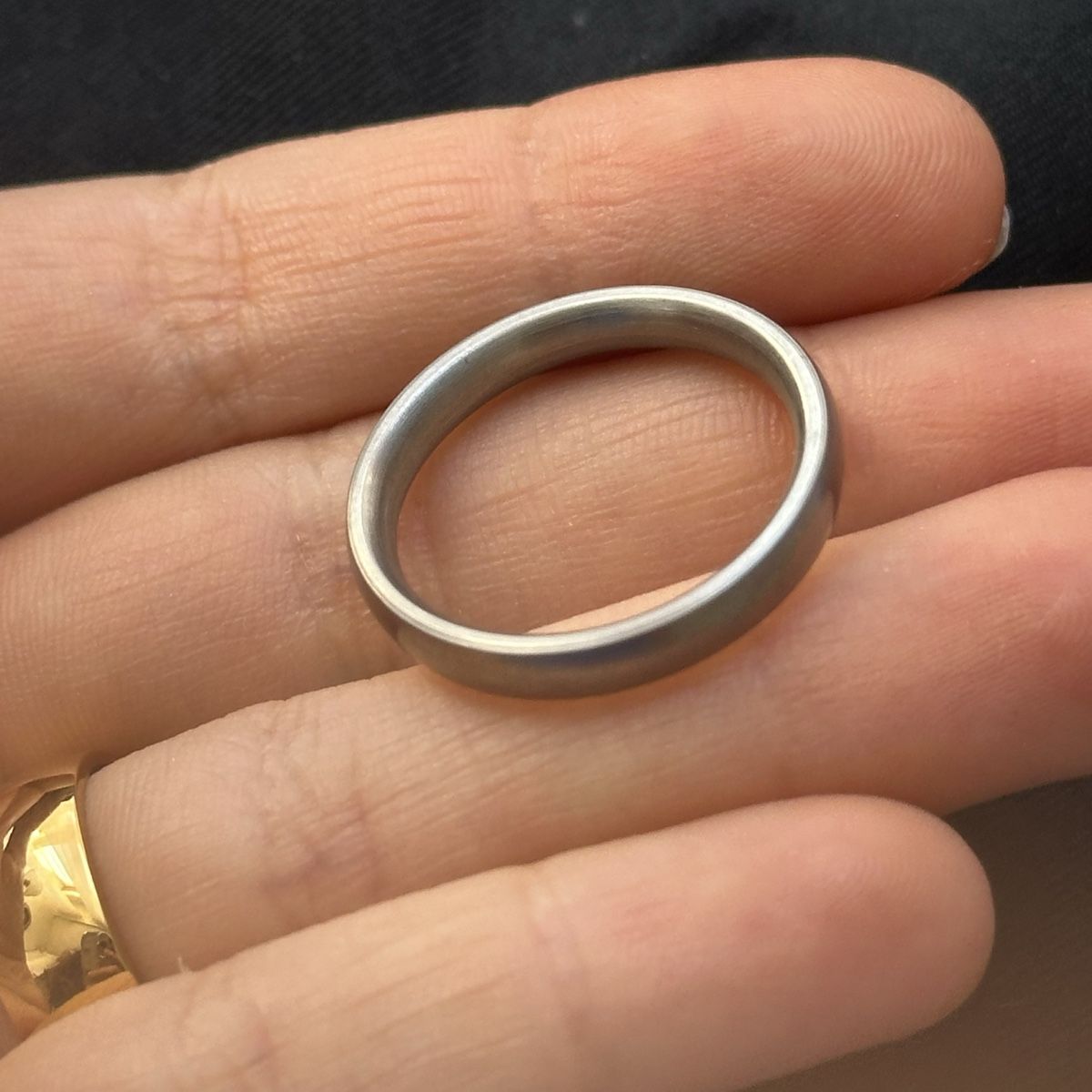 Ringe: Silberne Edelstahl Ring Gr. 59 – Neu (gemäss Beschreibung) aus Givisiez von dor_xb9k 1