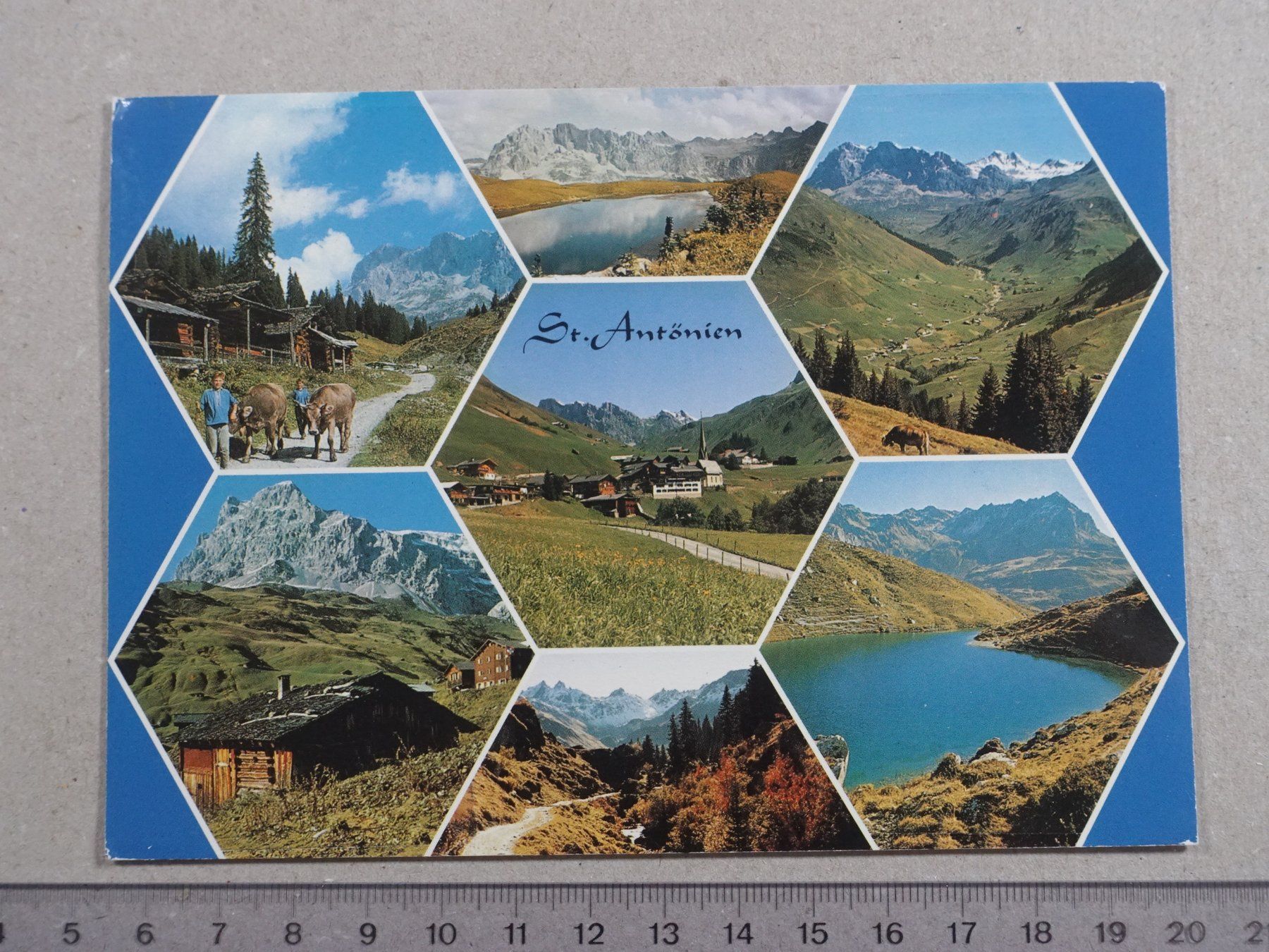 Ansichtskarten: St. Antönien, 1988, Partnun – Gebraucht aus Lenzburg von fh1