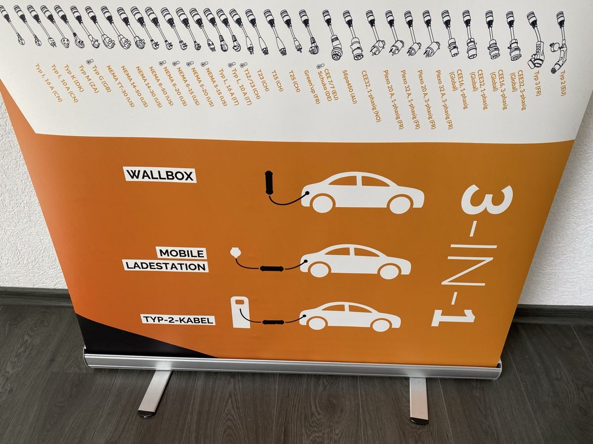 Allestimento di negozi e stand fieristici: Roll Up Banner Juice Booster 2 – Usato da Hägglingen venduto da Karin0802 3