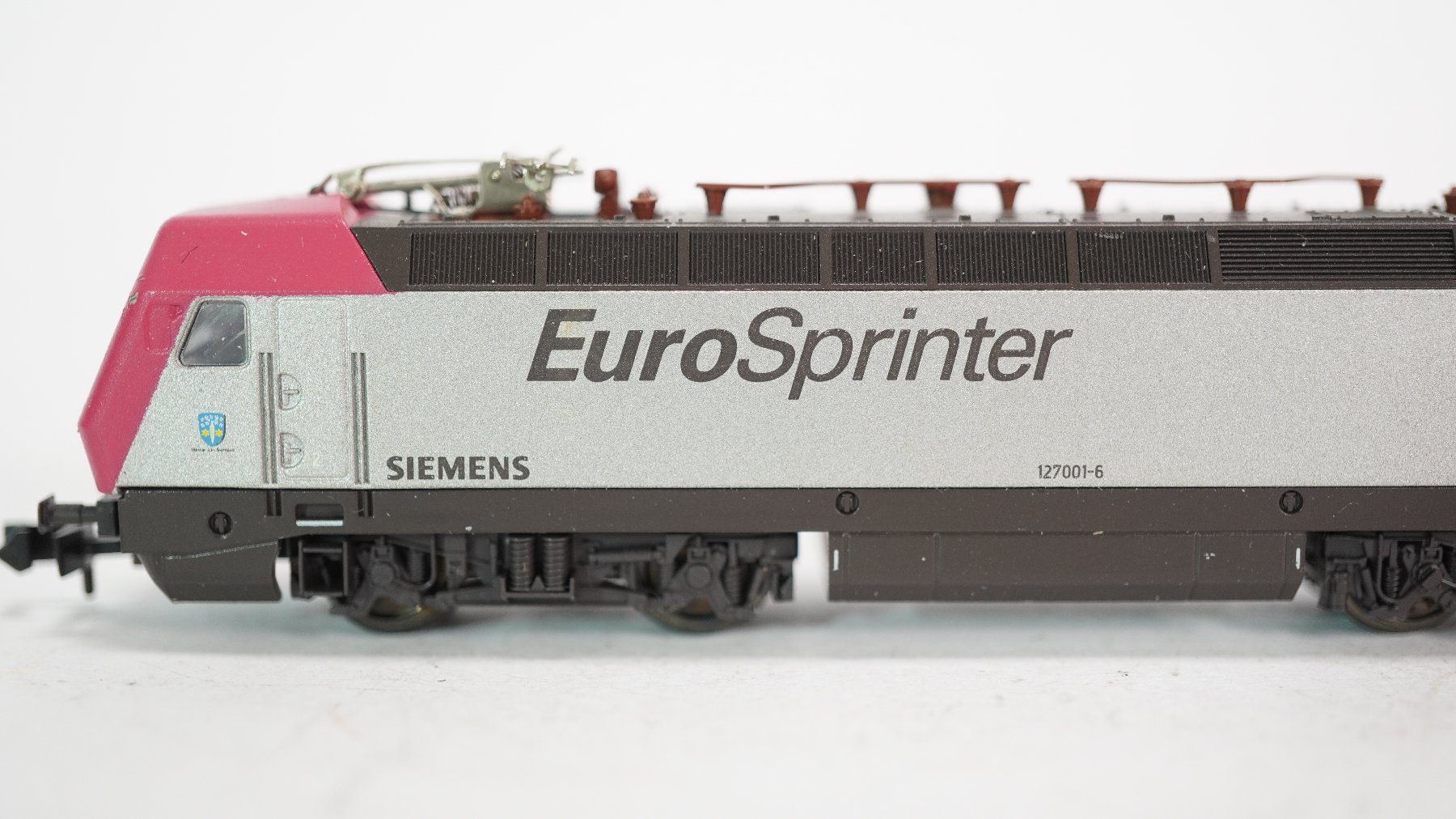 Trix Modellini di ferrovie: e37 Spur N Minitrix DB BR 127 EuroSprinter – Usato da Thun venduto da evinka_gmbh 7